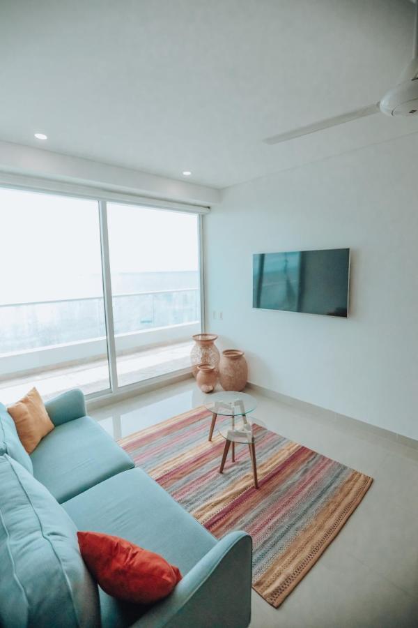 Deluxe Spectacular Sunset Apartment Santa Marta  Bagian luar foto